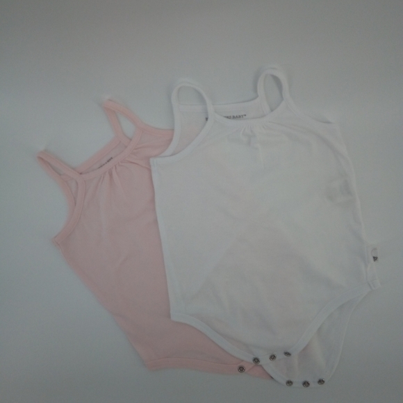 3 Burts Bees Trio Set One Piece Snaps Organic Cotton 6 to 9 Months Snaps - Picture 15 of 15